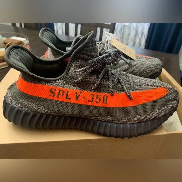 NWT Authentic Yeezy Boost 350 V2 Carbon Beluga - Picture 1 of 5
